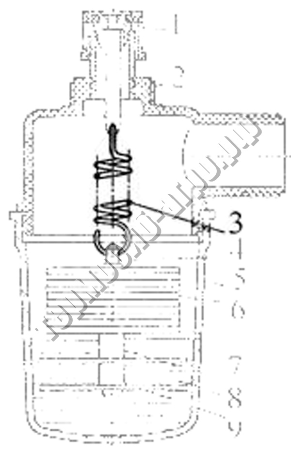 Пружина вакуумрегулятора АДМ 08.604